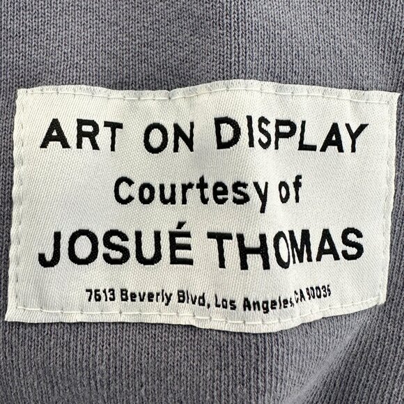 Gallery Dept Navy & White Property Logo Hoodie - Picture 3 of 5